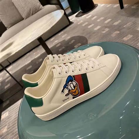 gucci disney collab shoes|Gucci x Disney donald duck.